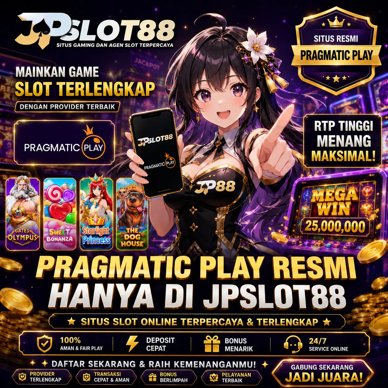 JPSLOT88 Situs Pragmatic Play Resmi Terpercaya dengan Koleksi Game Favorit